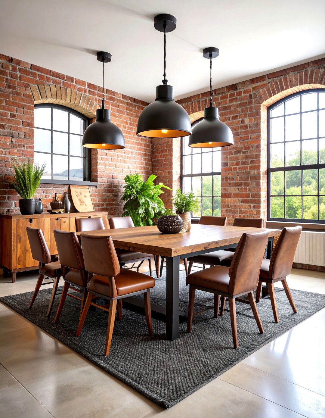 Industrial Loft Masculine Dining Room - 20 masculine dining room ideas
