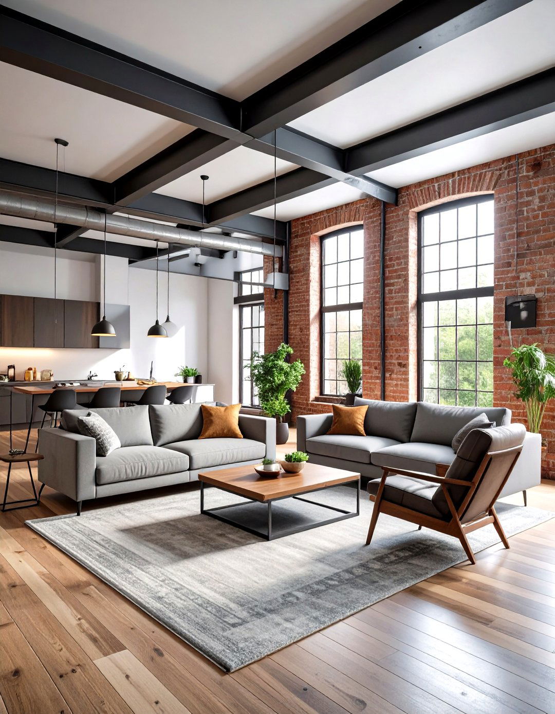 Industrial Minimalist Apartment Concept - 20 Minimalist Apartment Ideas