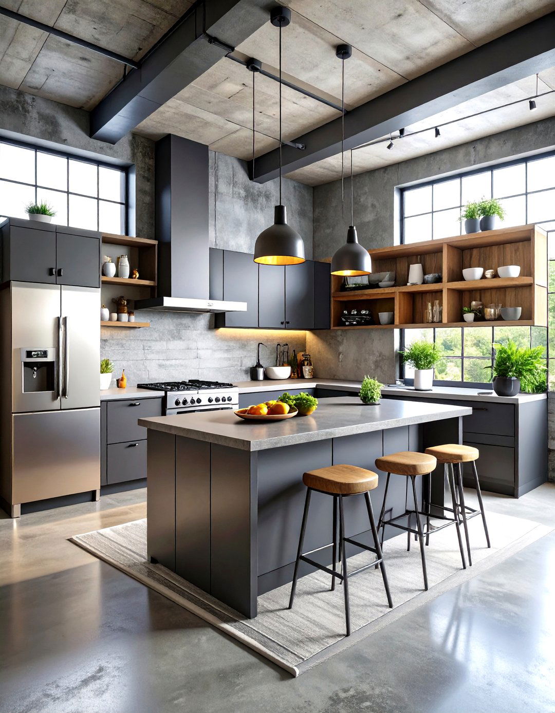 Industrial Minimalist Kitchen Design - 20 Minimalist Kitchen Ideas