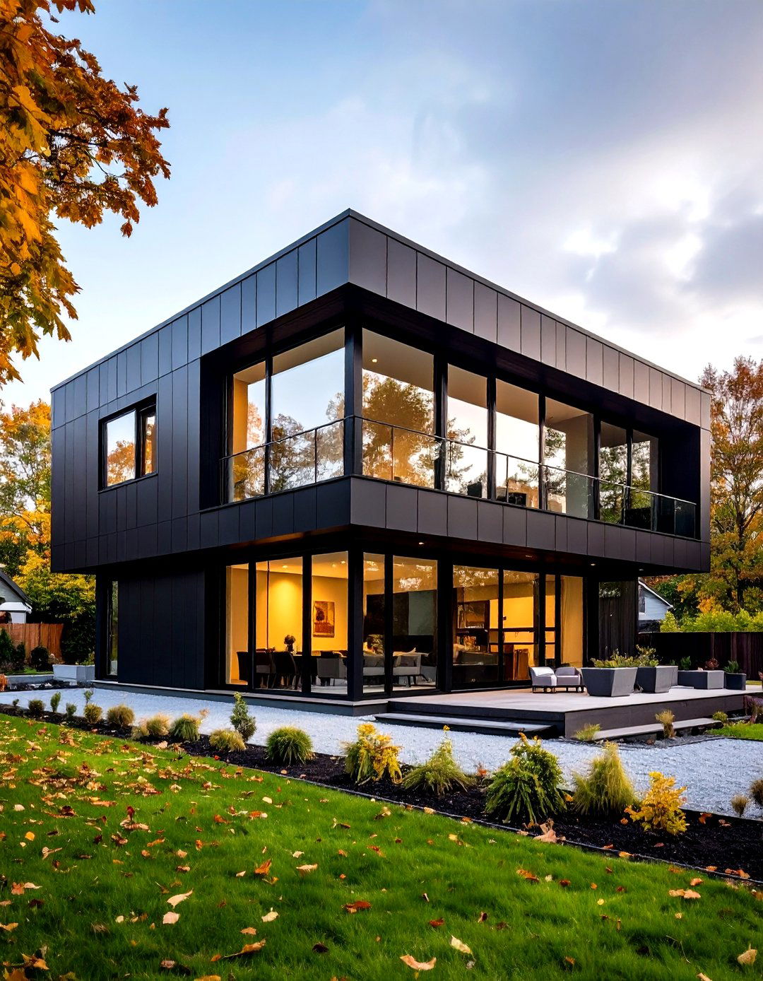 Industrial Modern Black Houses - 20 Modern Black Houses