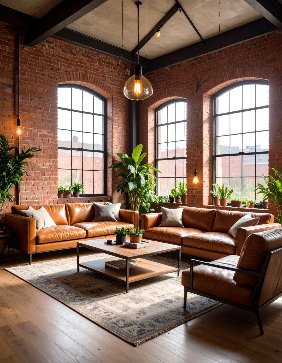 Industrial Modern Contrast - 20 Sunroom Ideas
