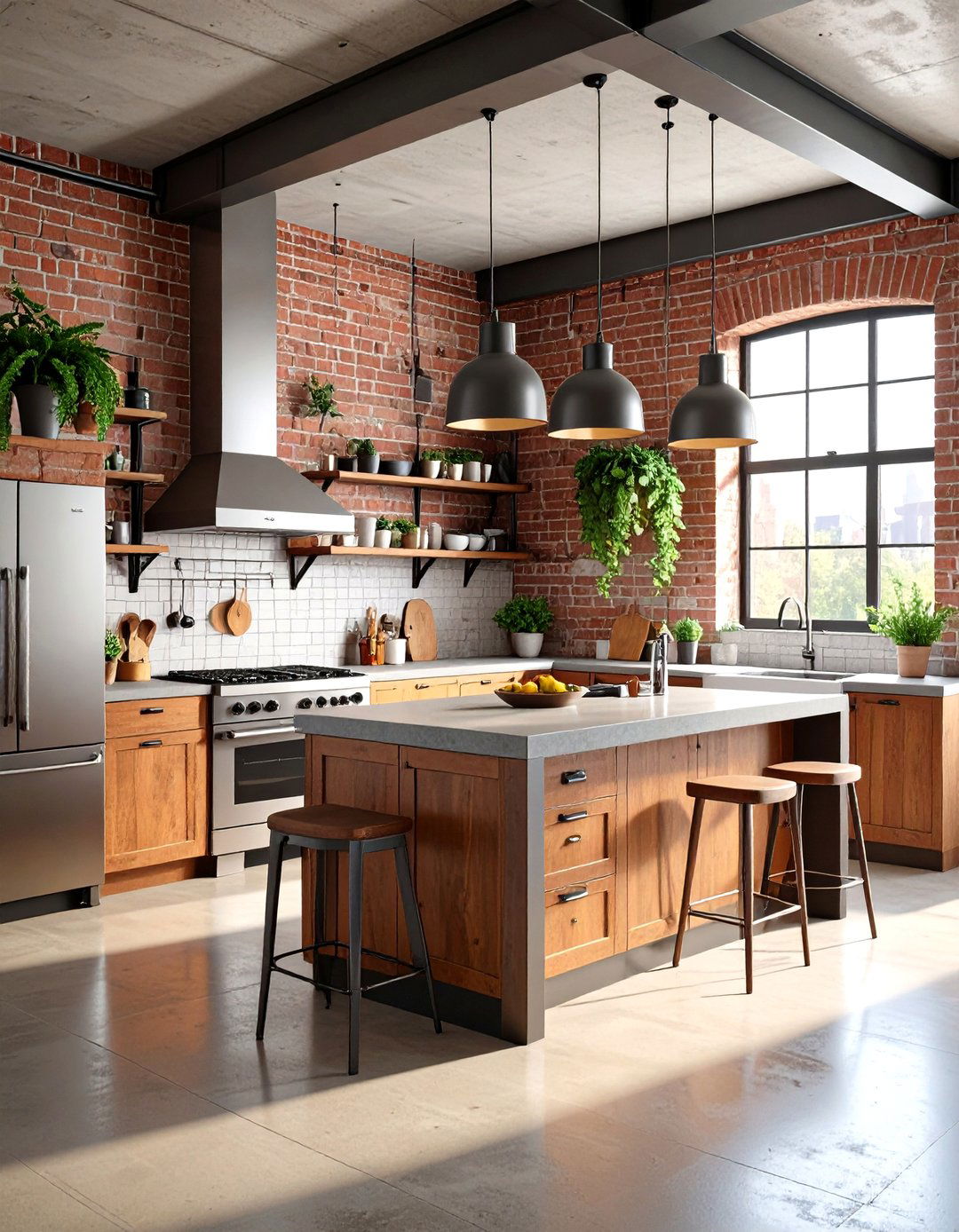 Industrial Modern Kitchen Design - 20 Kitchen Design Ideas