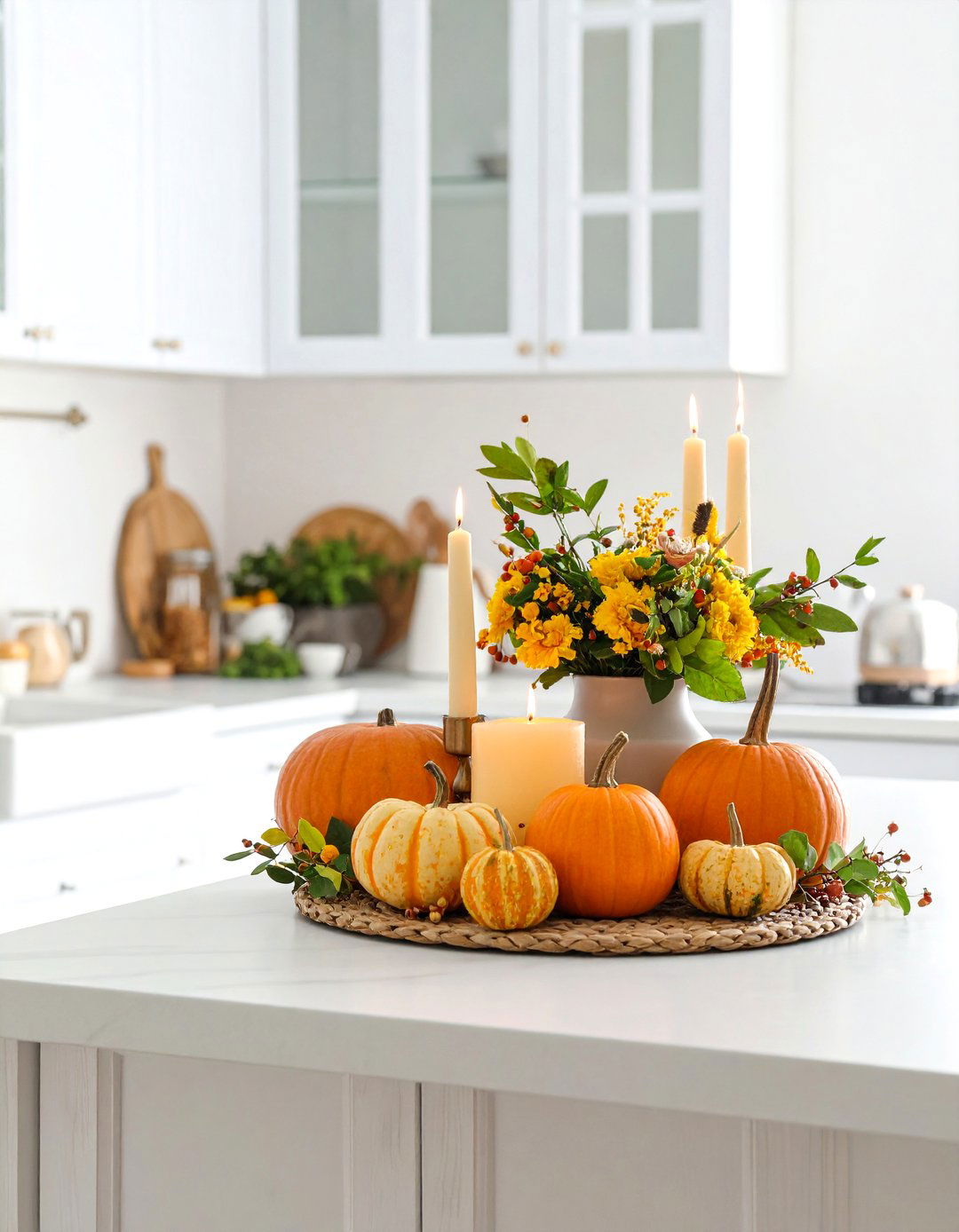 Industrial Modern Kitchen Island Centerpiece - 20 Kitchen Island Centerpiece Ideas