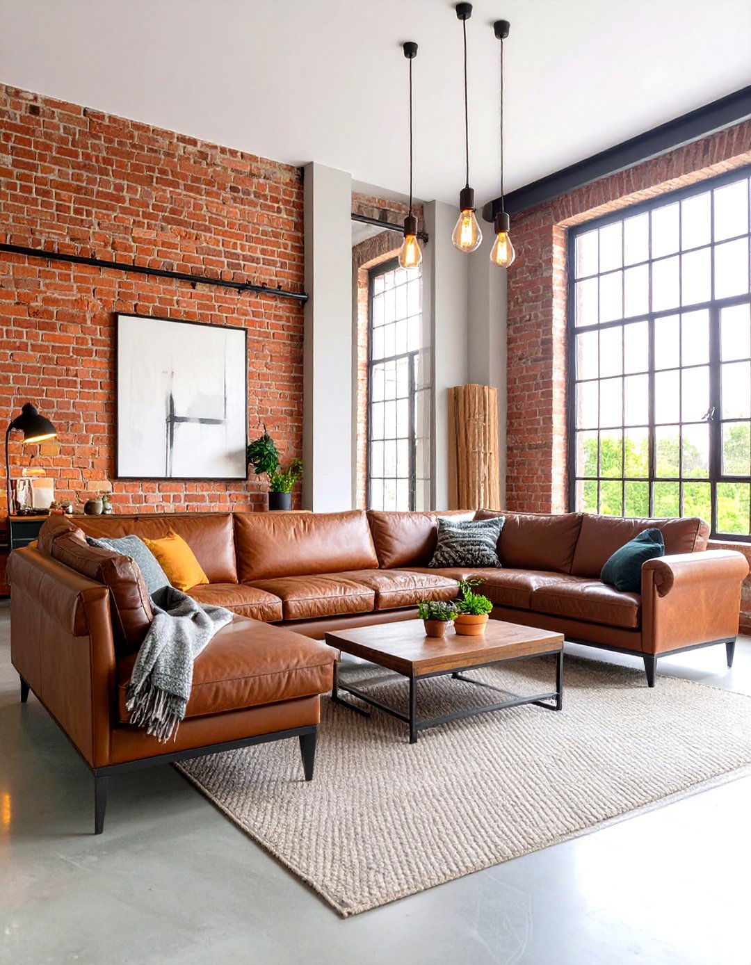 Industrial Rustic Living Room - 20 Rustic Living Room Ideas