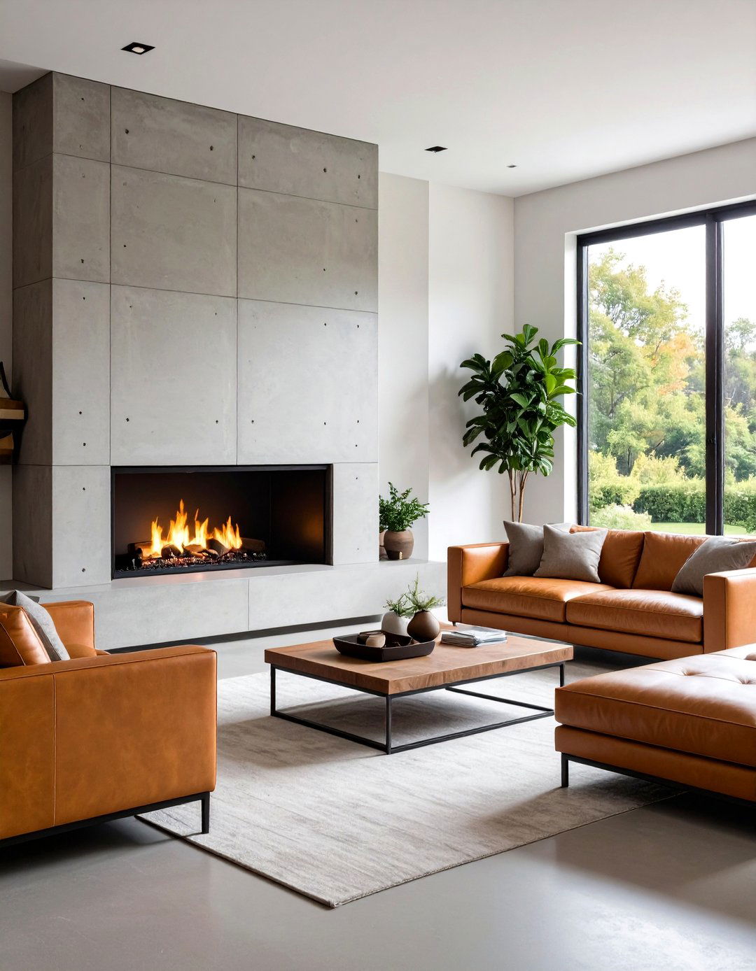 Industrial Sheet Metal Fireplace Backsplash - 20 Fireplace Backsplash Ideas