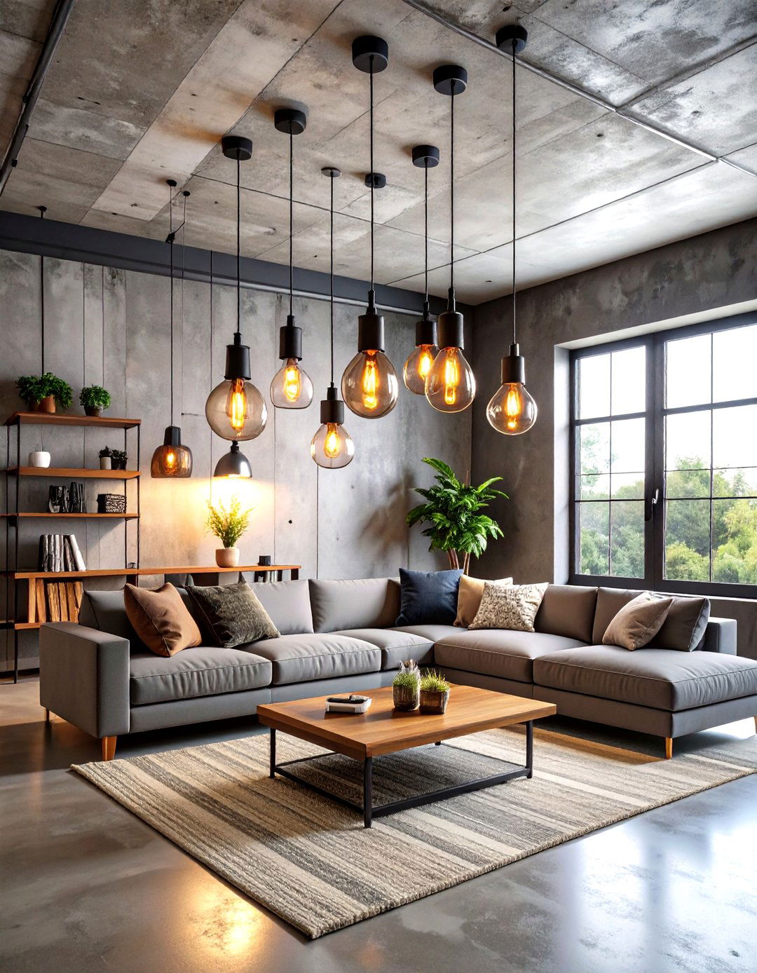 Industrial Style Basement Lighting Fixtures - 20 Basement Lighting Ideas
