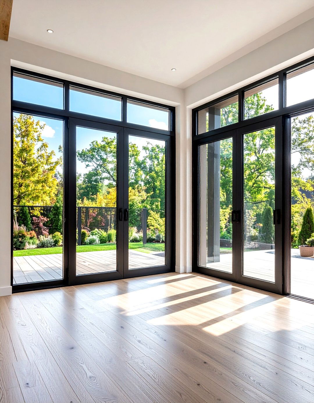 Industrial Style Steel Bifold Patio Door - 20 Patio Door Ideas