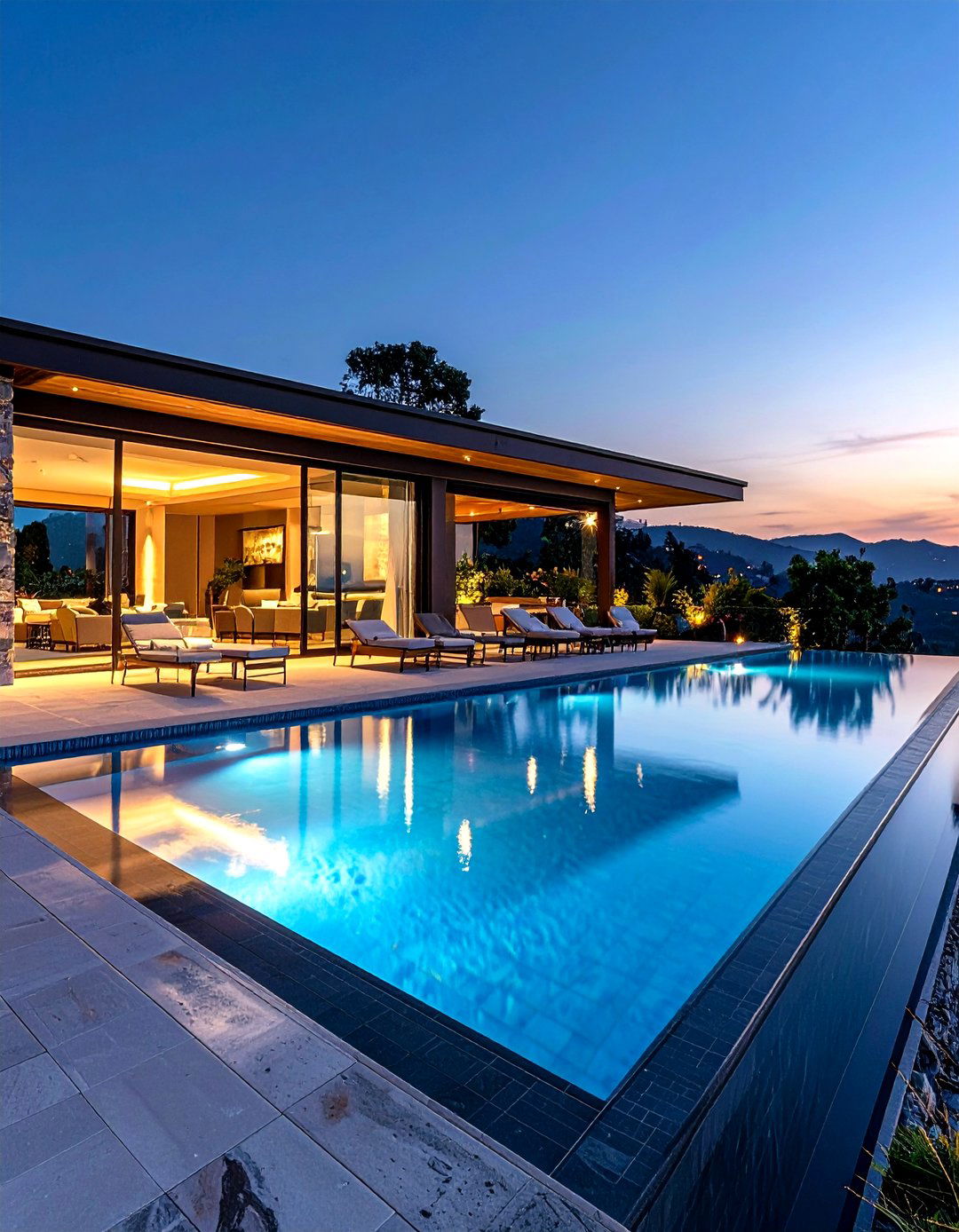 Infinity Edge Pool Landscaping - 20 Pool Landscaping Ideas