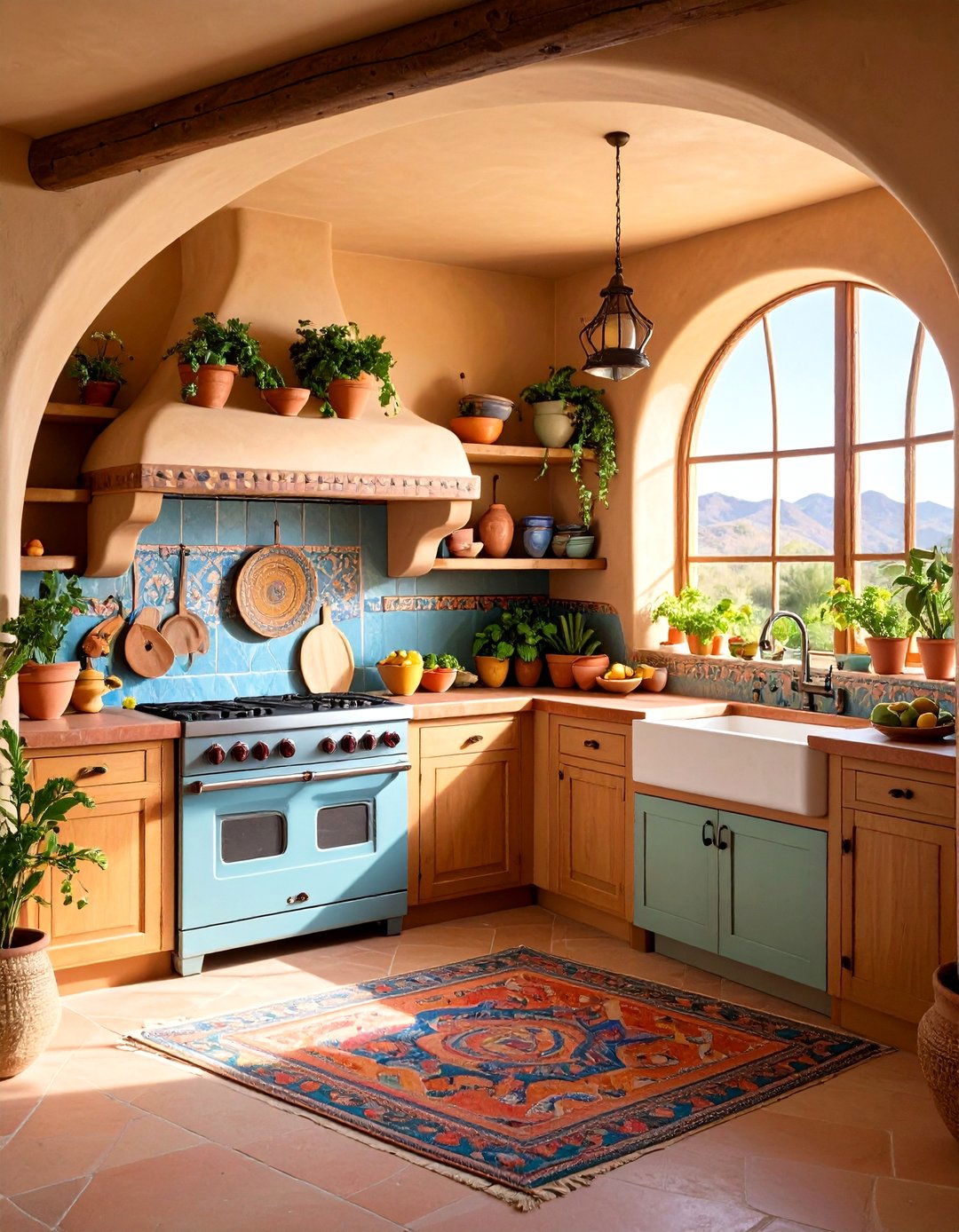 Infusing Pueblo Revival Architectural Elements - 20 Southwestern Kitchen Ideas