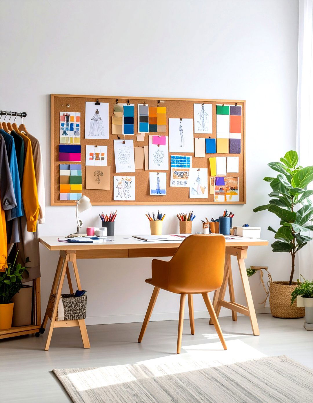 Inspirational Mood Boards - 20 Sewing Room Ideas