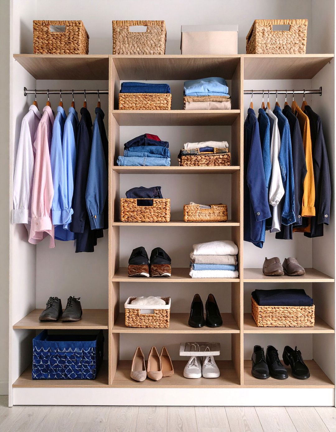 Install Floating Shelves - 20 Small Closet Storage Ideas