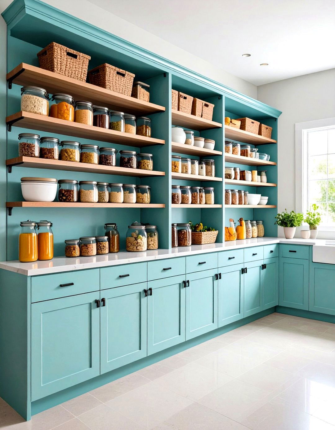 Install Pull Down Pantry Shelves - 20 Small Pantry Ideas