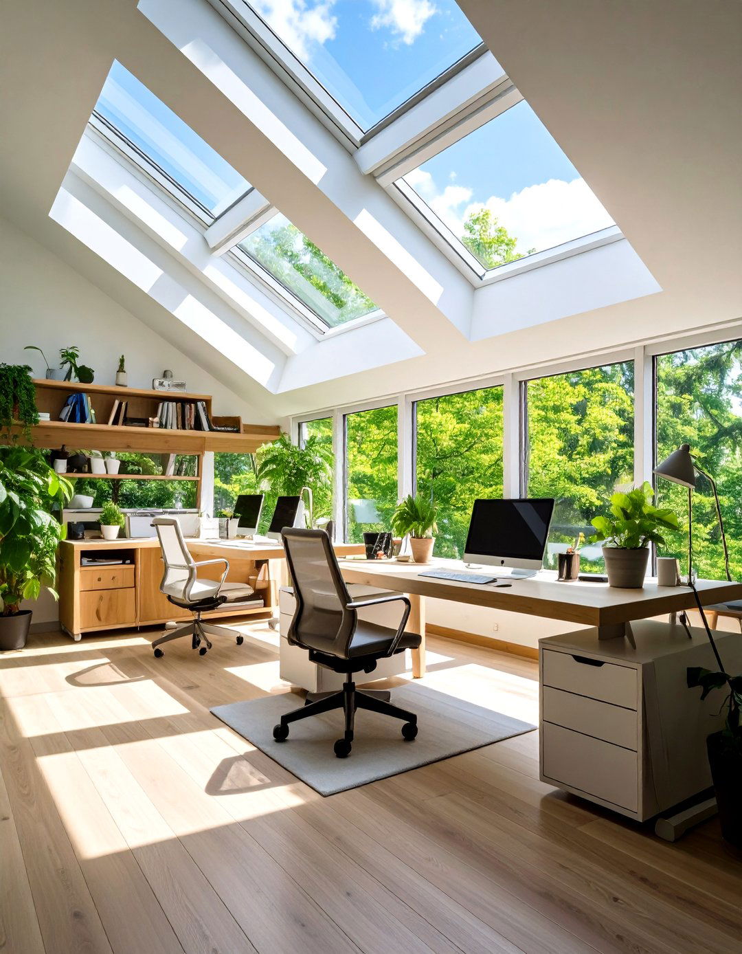 Install Skylights or Solar Tubes - 20 Green Home Office Ideas