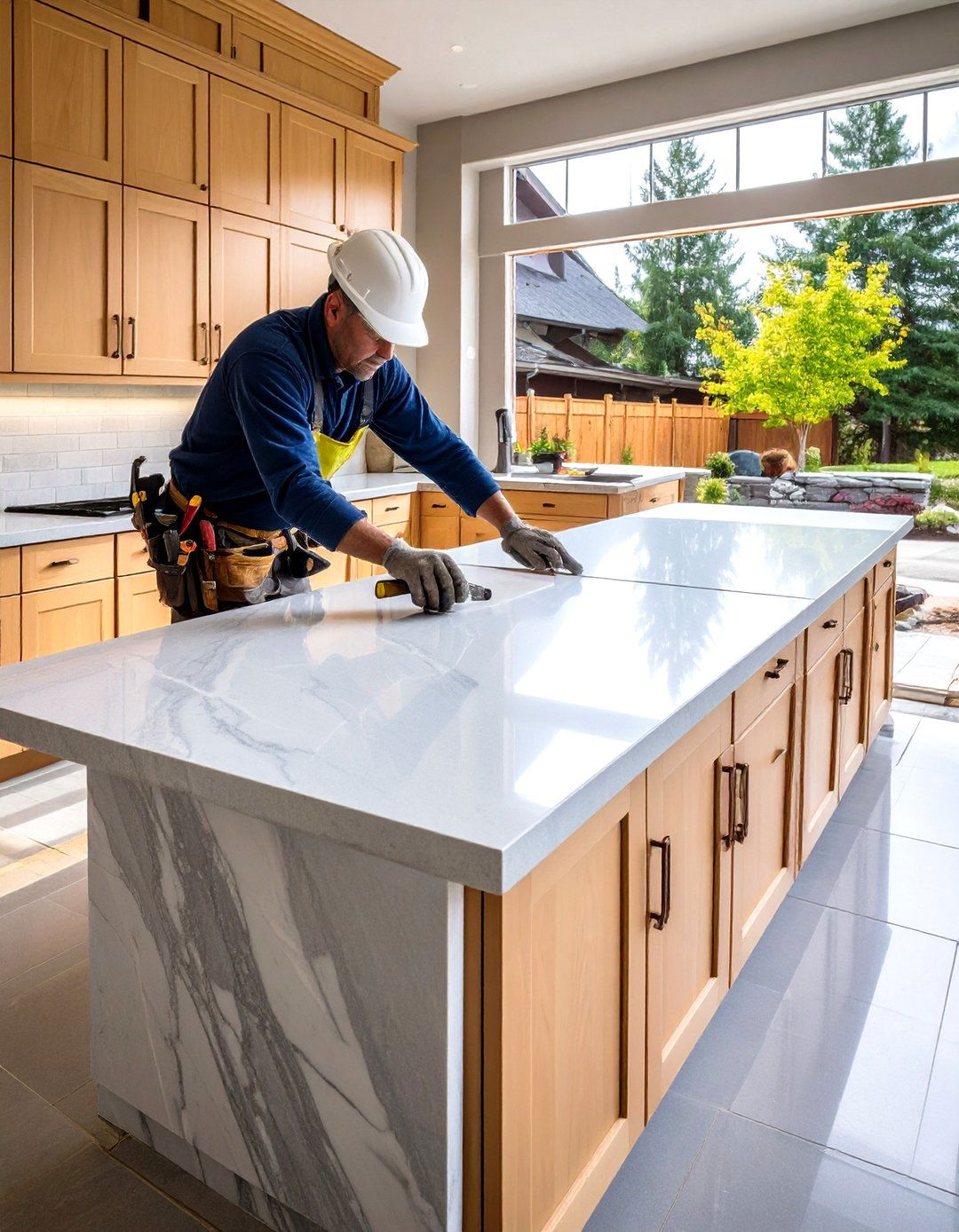 Installation and Fabrication Process - 20 Soapstone Kitchen Countertops