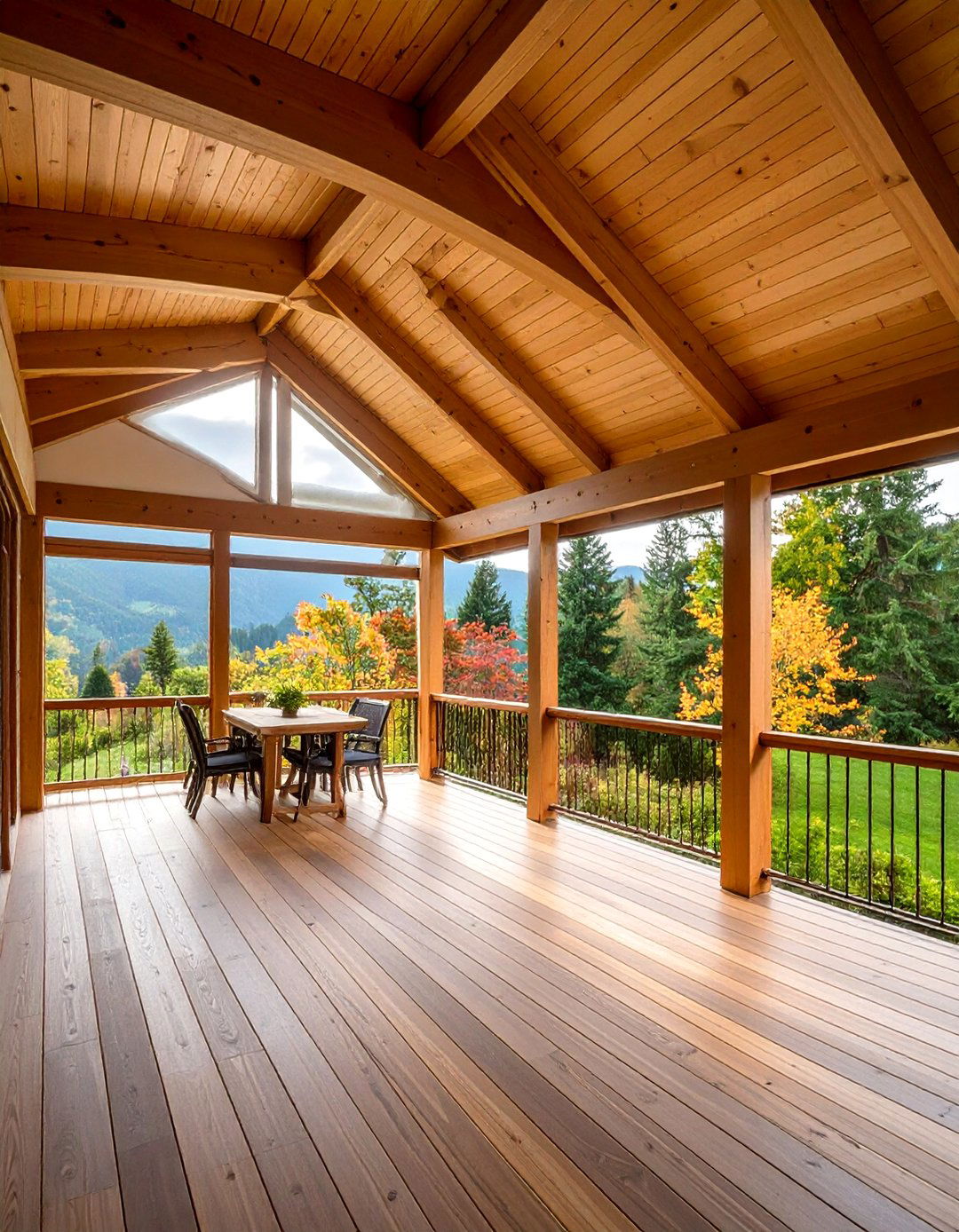 Insulated Gable Patio Roof Panels Deliver Year Round Comfort - 20 Gable Patio Roof Design Ideas