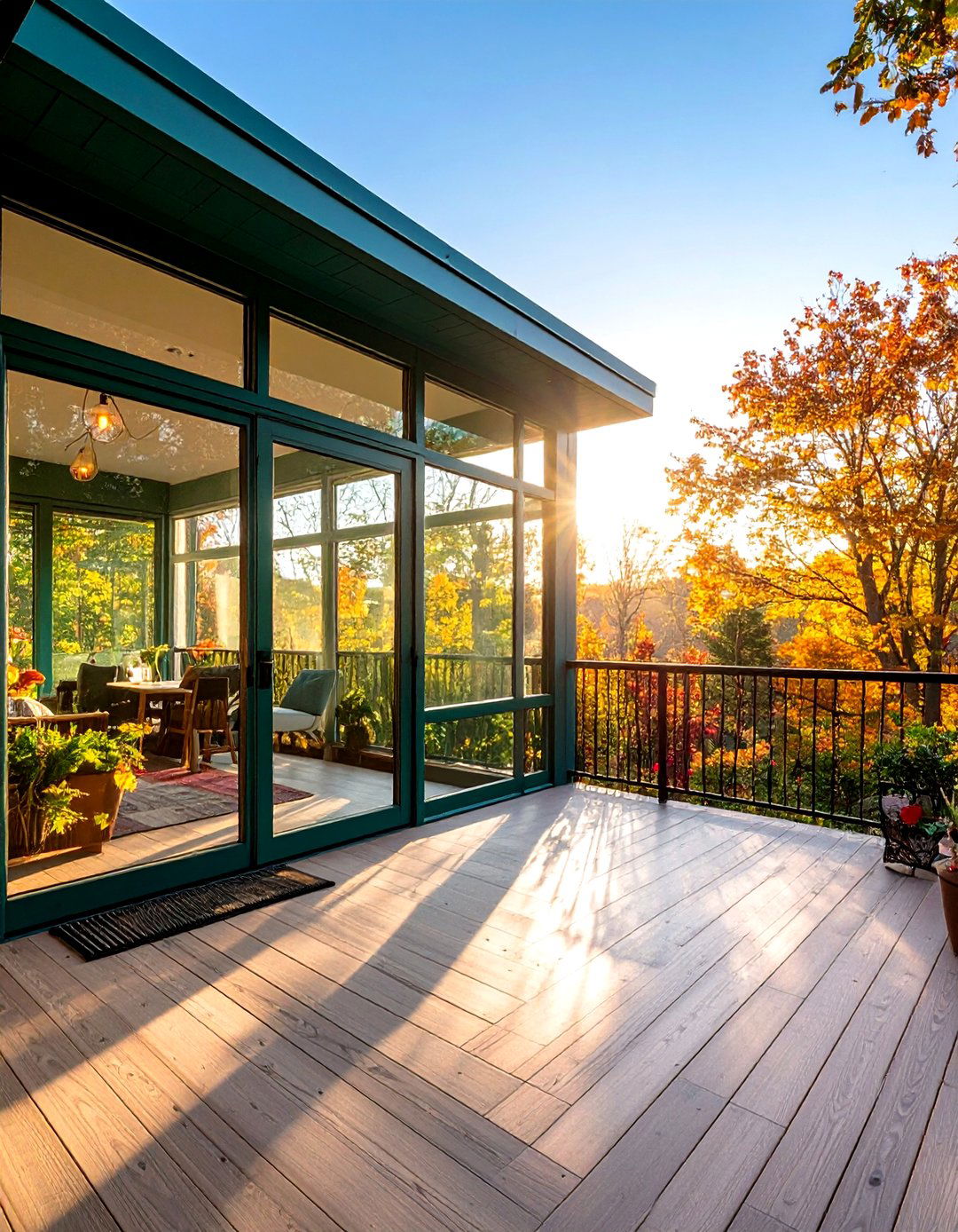 Insulated Glass Porch for Four Seasons - 20 Glass Porch Design Ideas
