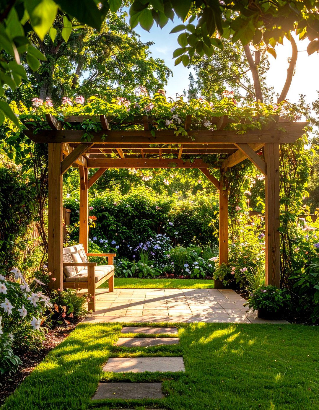 Integrate Natural Light and Shade - 20 Sensory Garden Ideas