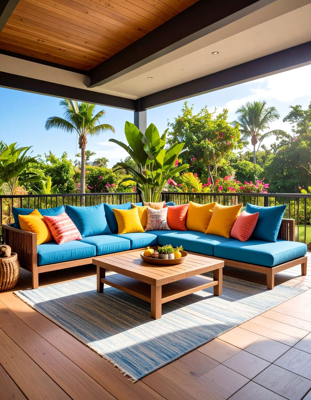 Integrate Outdoor Rated Sectionals for Indoor Outdoor Flow - 20 Sectional Living Room Ideas