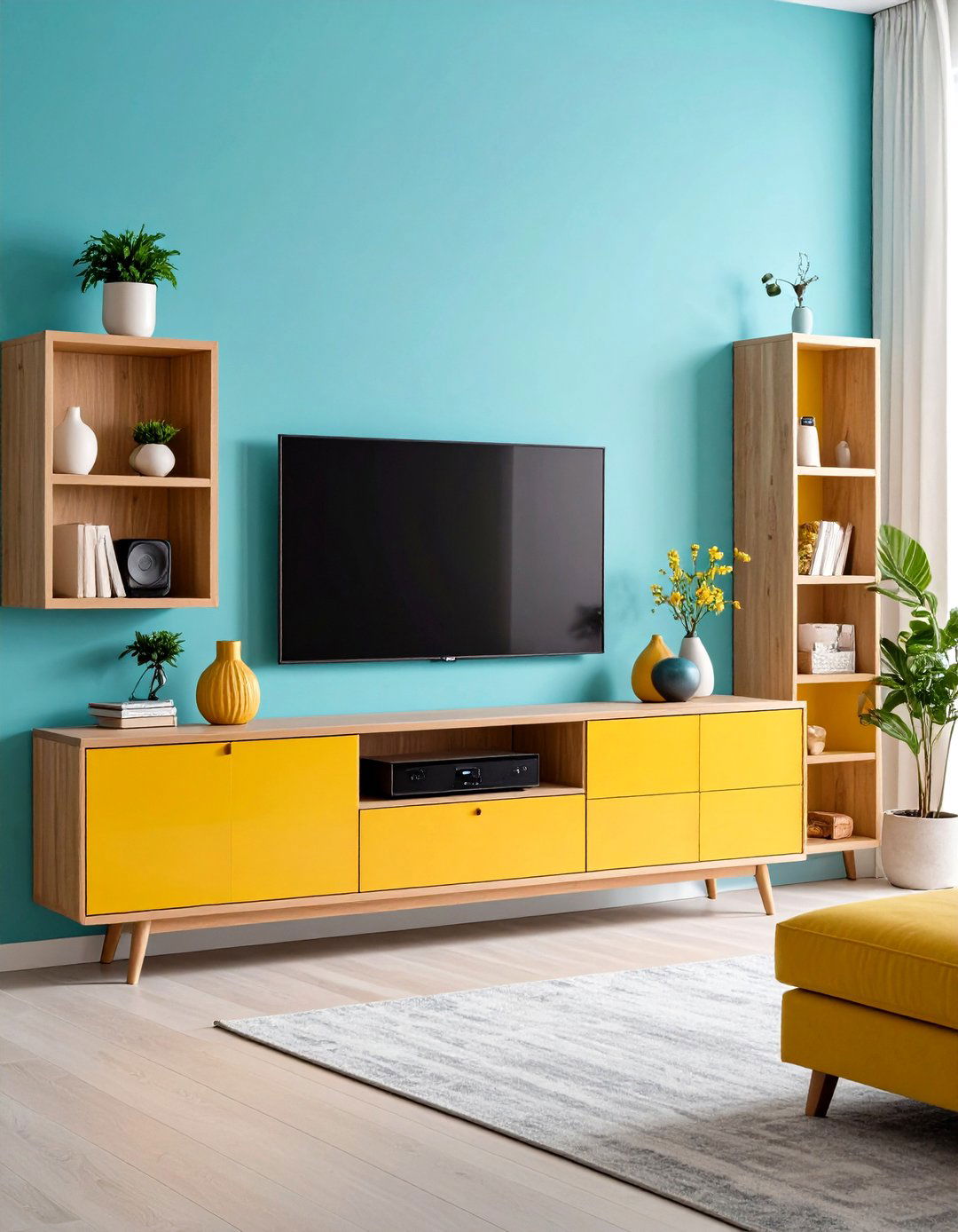 Integrated Audio and Media Cabinet - 20 Studio Furniture Ideas