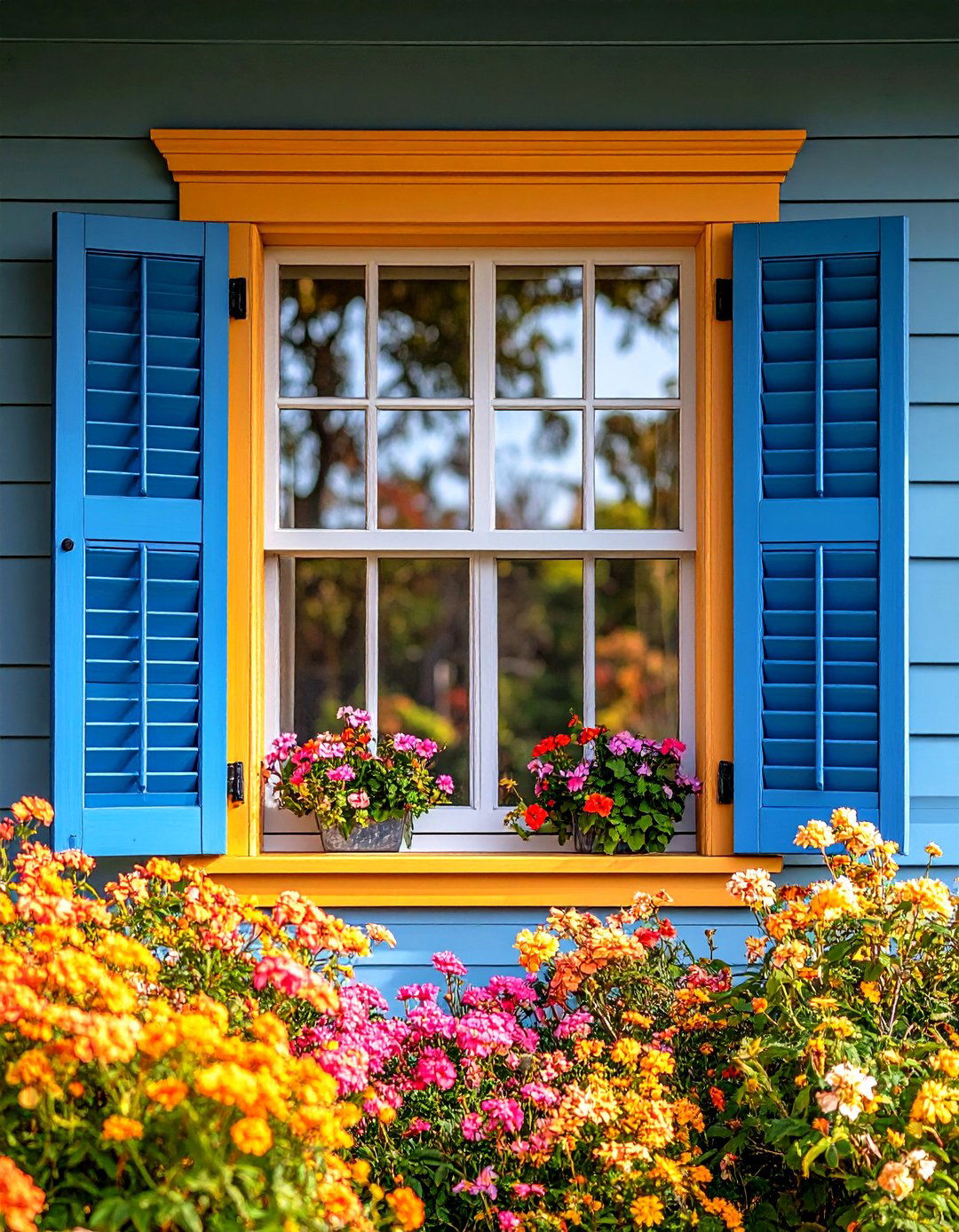 Integrated Shutter Window Trim Systems - 20 Exterior Window Trim Ideas
