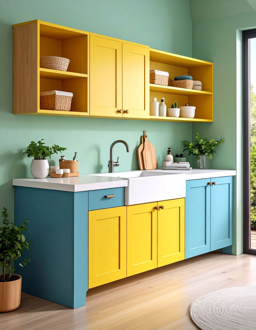 Integrated Sink and Prep Station - 20 Small Utility Room Ideas