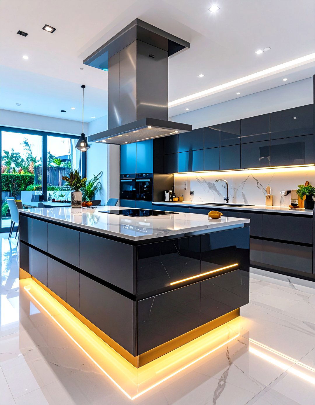 Integrated Smart Technology Kitchen Countertops - 20 Kitchen Countertop Ideas