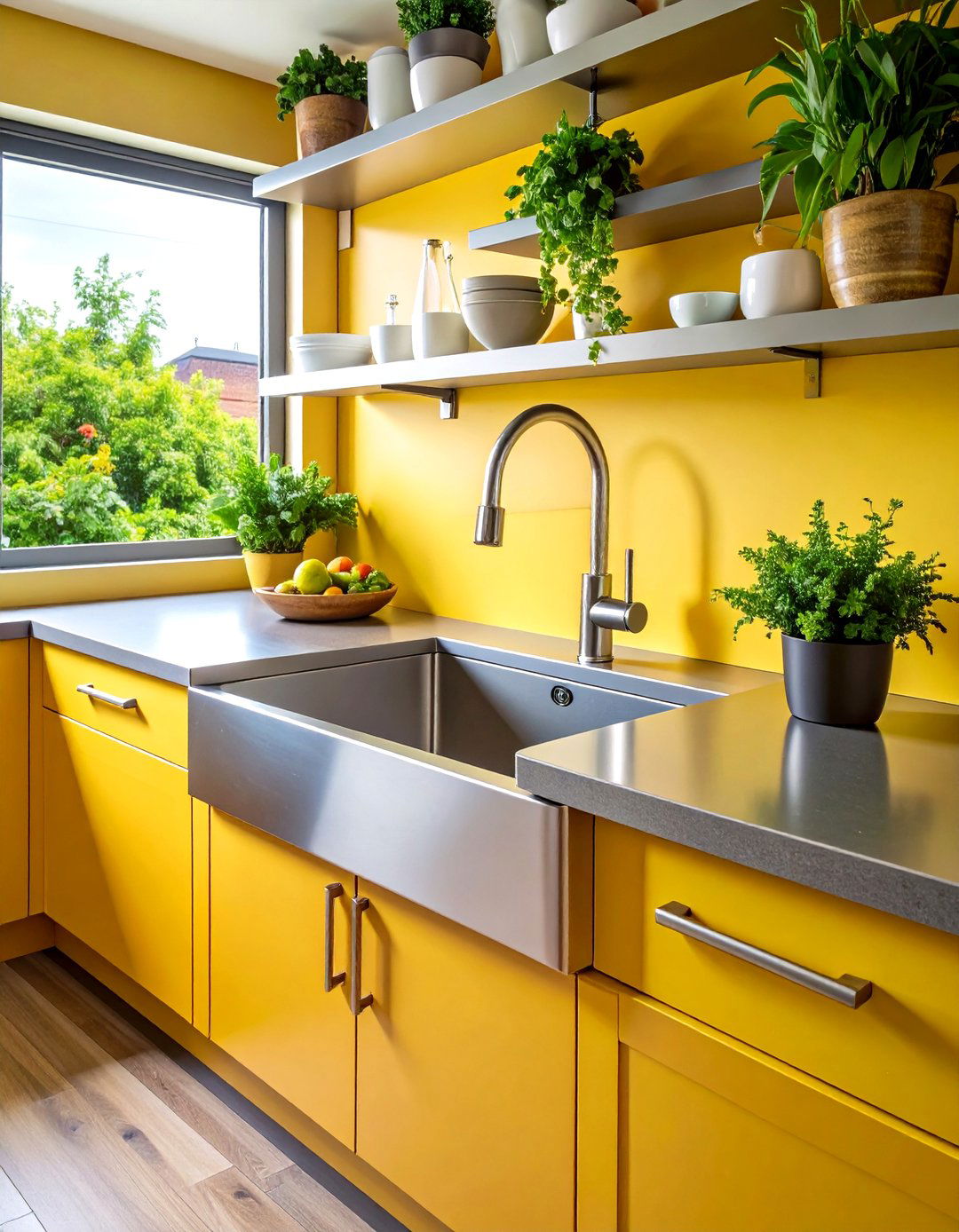 Integrated Utility Sink and Workspace - 20 Utility Room Ideas