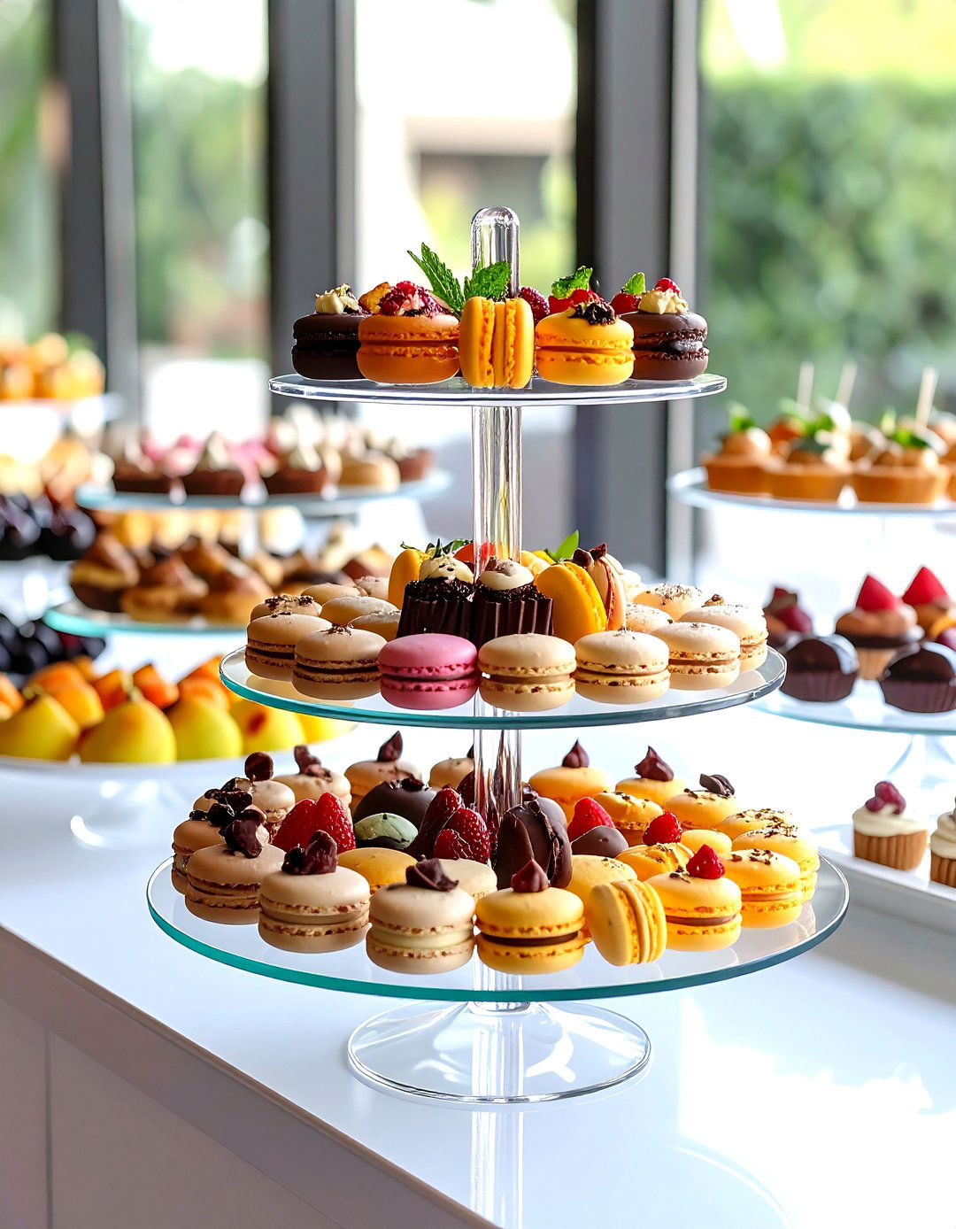 Interactive Dessert Grazing Table - 20 Glamorous Wedding Ideas