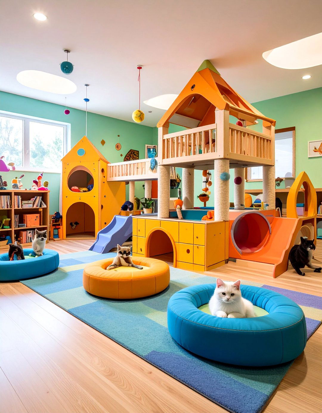 Interactive Playground Cat Room - 20 Cat Room Ideas