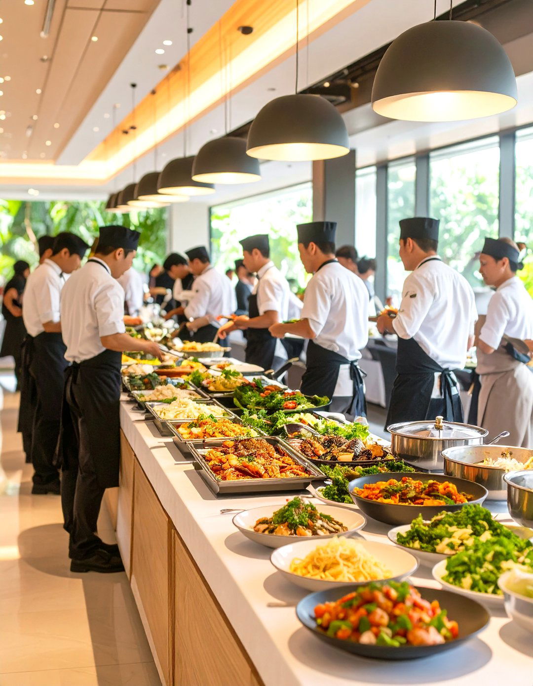 Interactive Wedding Buffet Station Experience - 20 Wedding Buffet Ideas