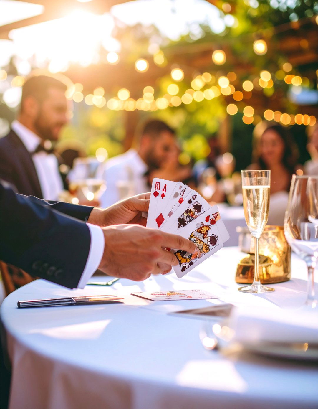 Interactive Wedding Entertainment Magicians and Mentalists - 20 Wedding Entertainment Ideas