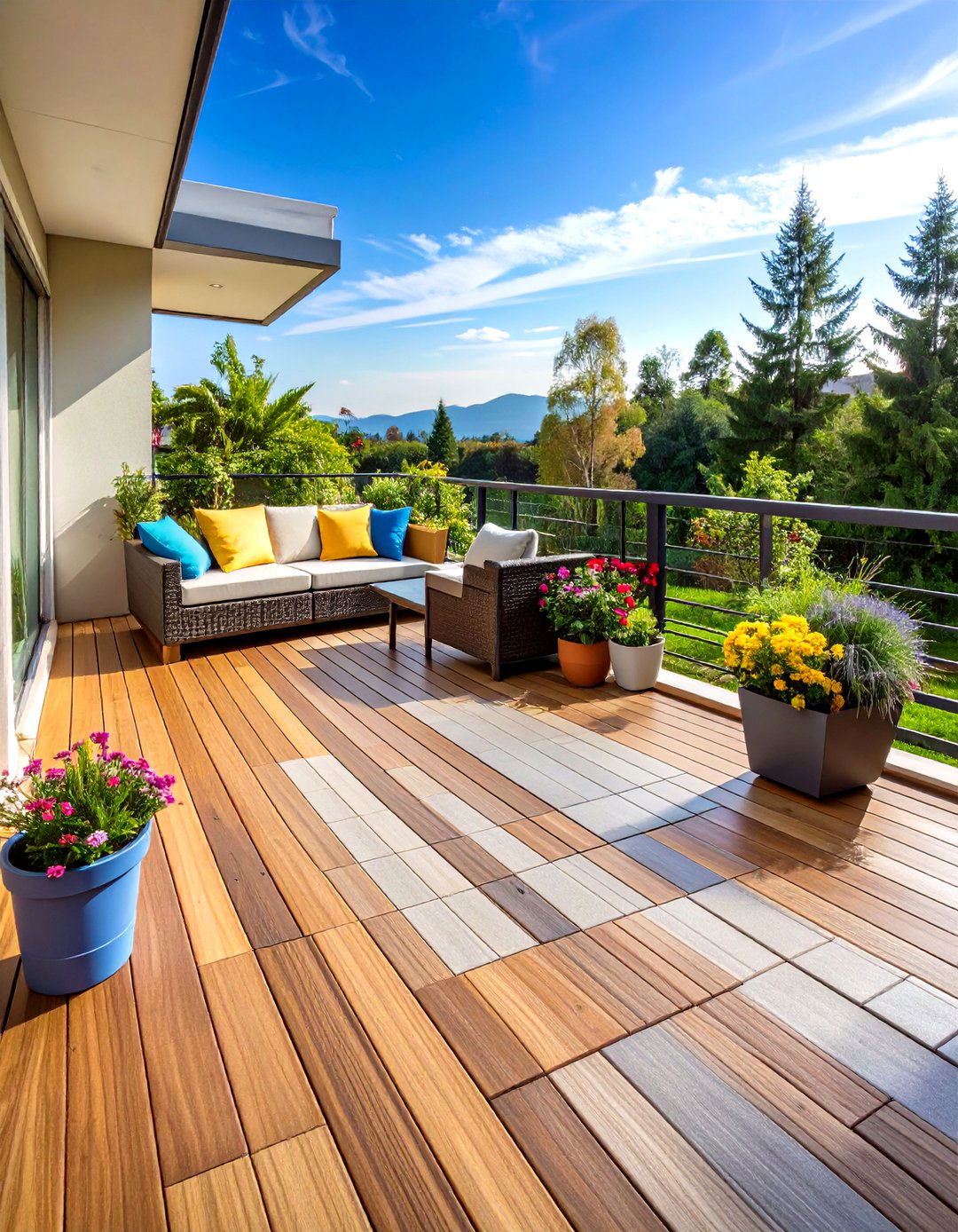 Interlocking Deck Tiles for Instant Makeovers - 20 Deck Flooring Ideas