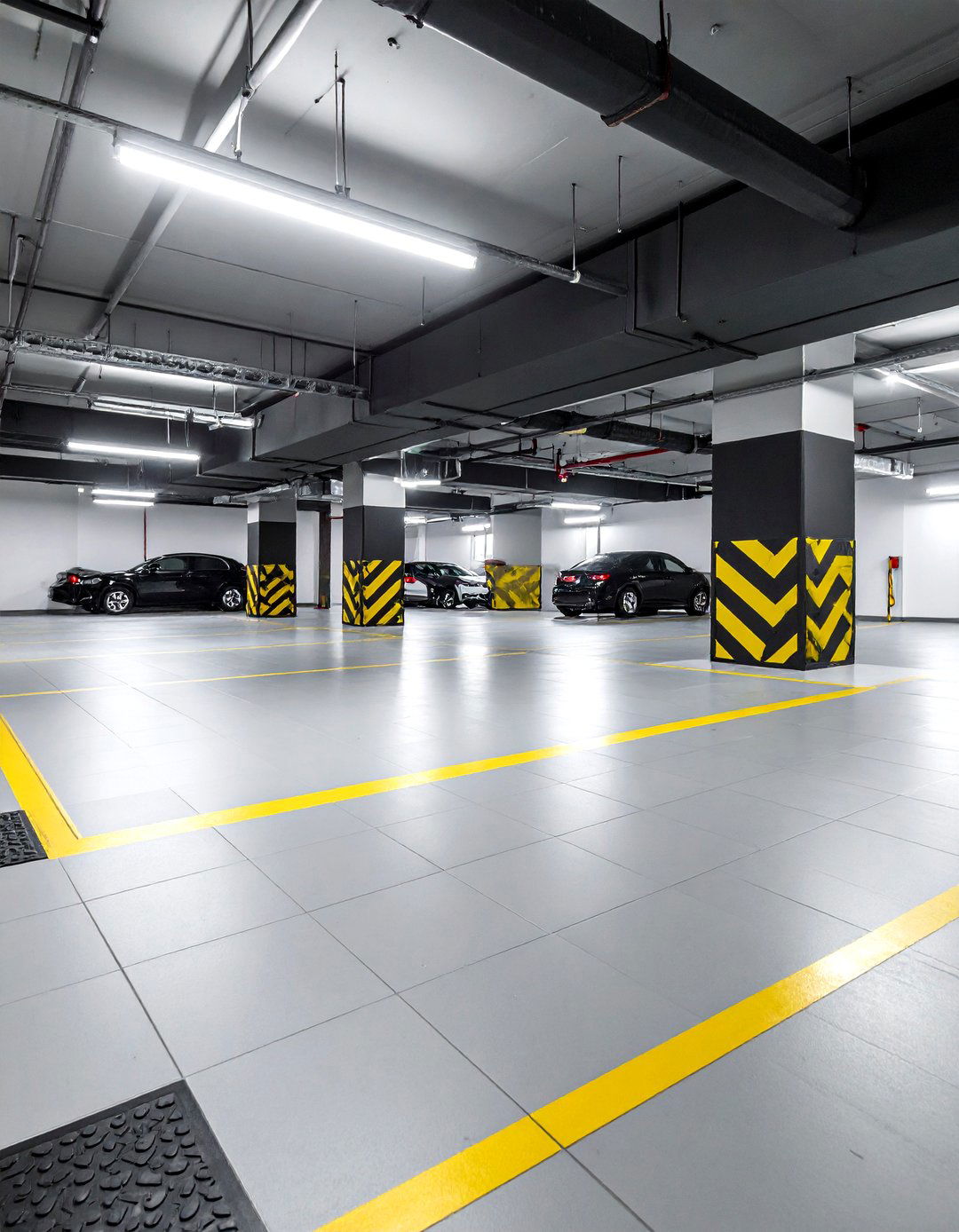 Interlocking PVC Tiles for Modular Style - 20 Garage Flooring Ideas