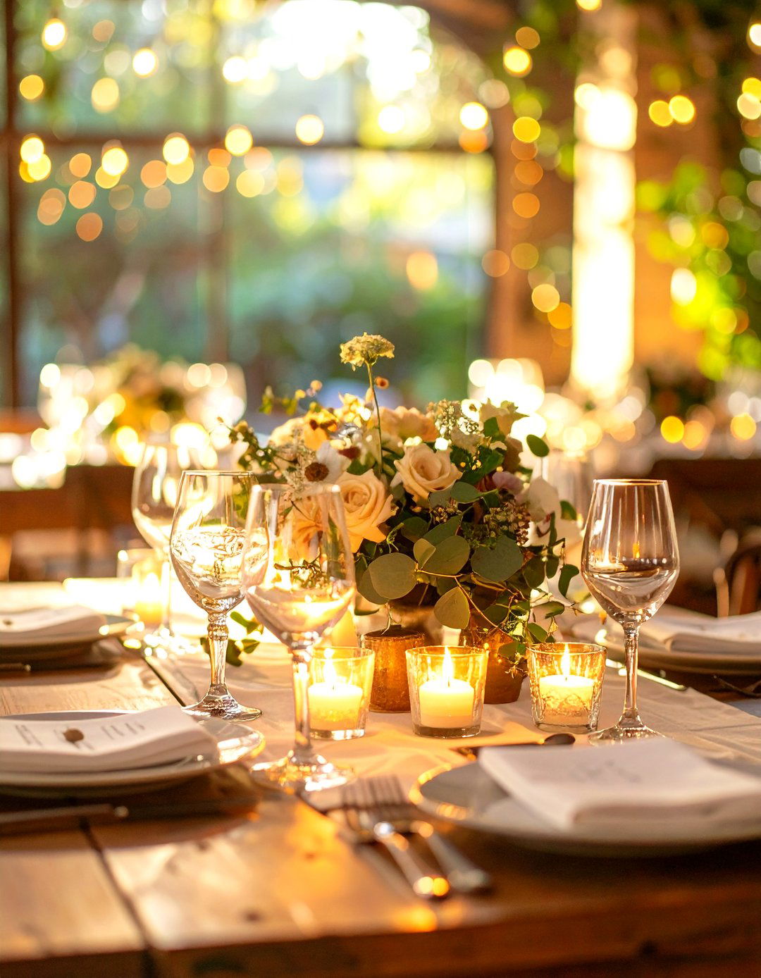 Intimate Wedding Table Gathering - 20 Wedding Table Decoration Ideas