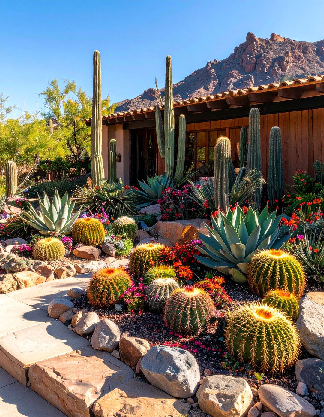 Introduce Succulent Rock Gardens - 20 South Florida Landscaping Ideas