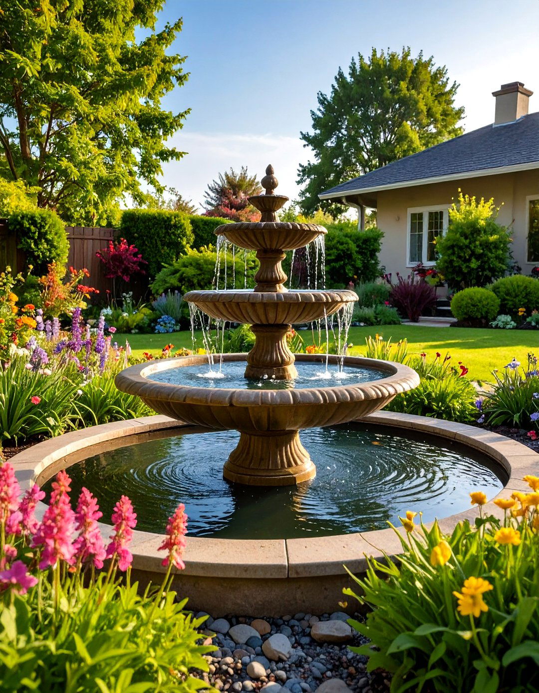 Introduce Water Features - 20 Sensory Garden Ideas