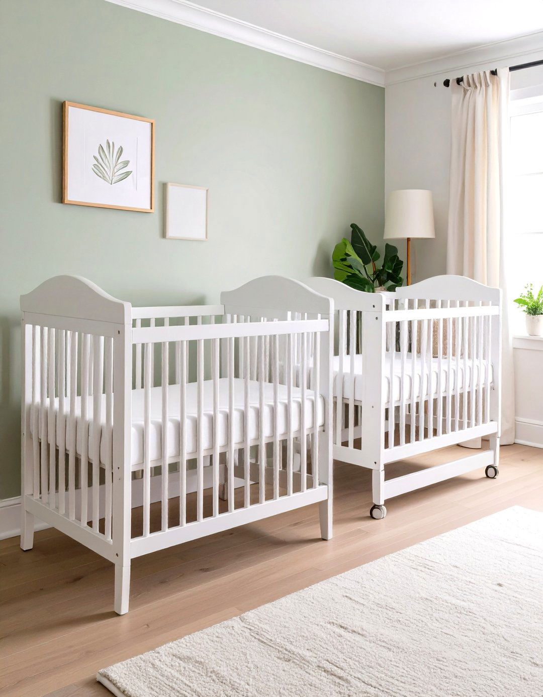 Invest in Matching Cribs - 20 Twin Nursery Ideas