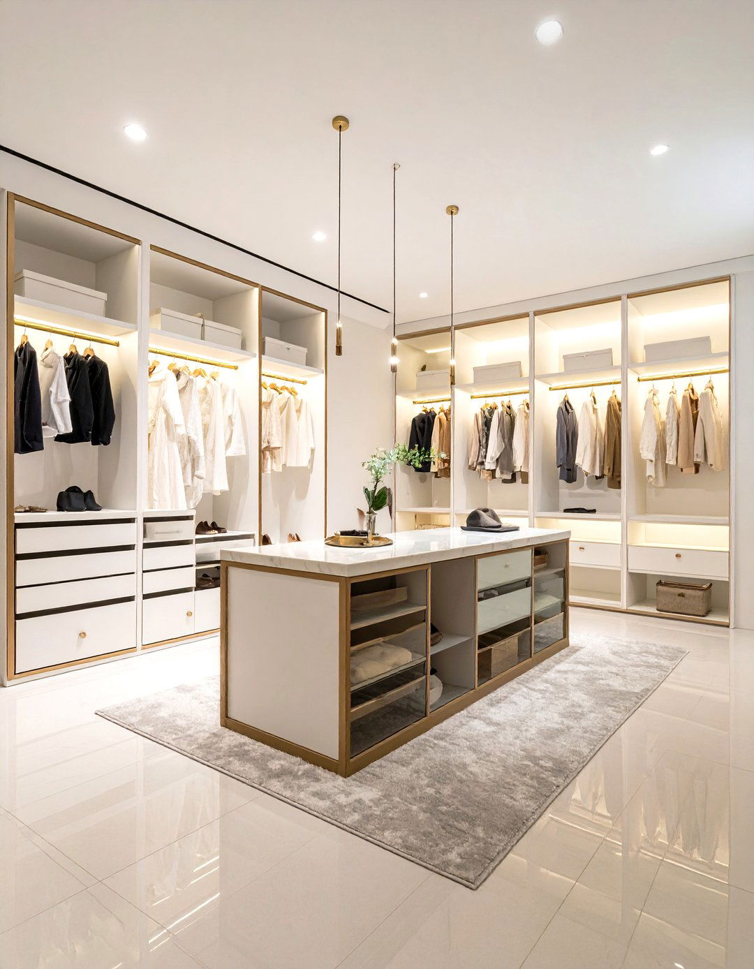 Island Center Dressing Room Luxury - 20 Dressing Room Ideas