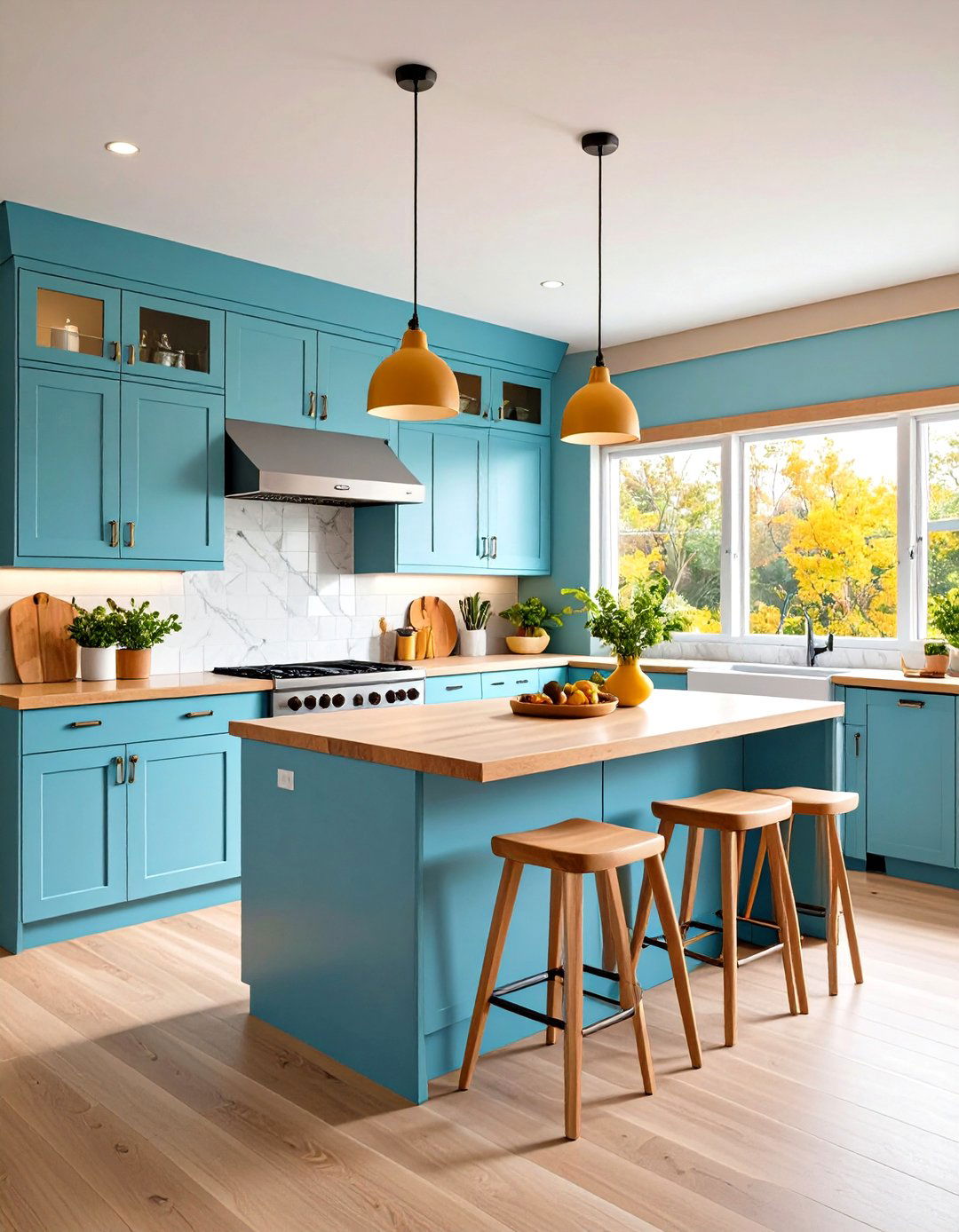 Island Centered Mobile Home Kitchen Layout - 20 Mobile Home Kitchen Ideas