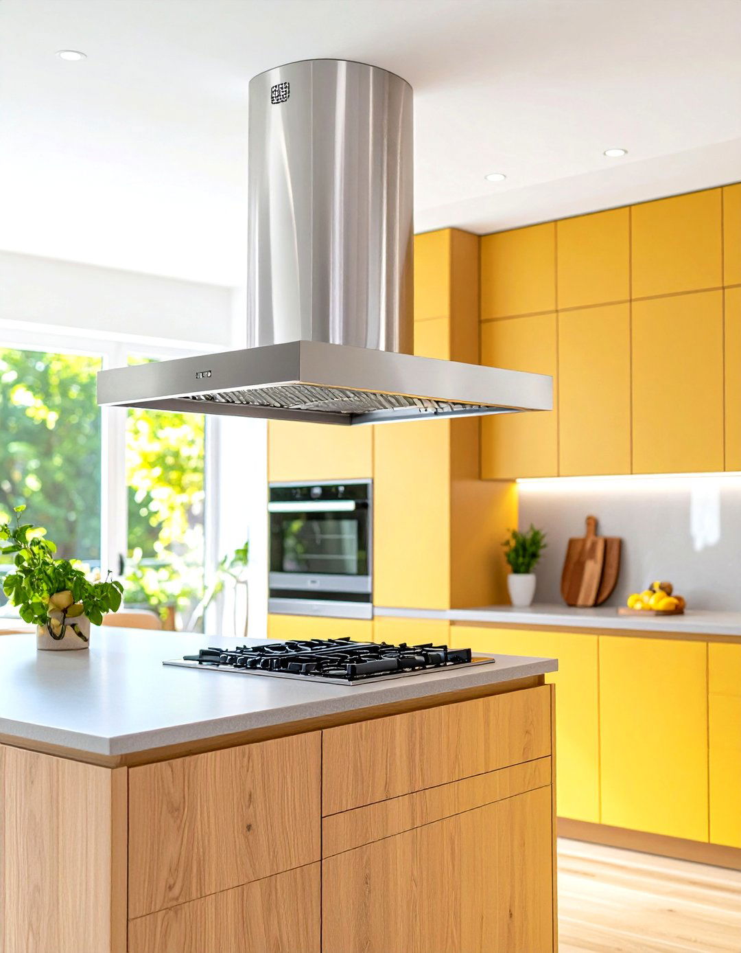 Island Chimney Range Hood - 20 Range Hood Ideas