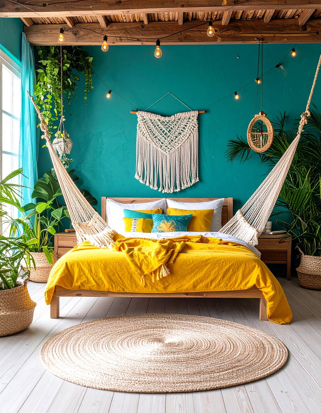 Island Hammock Hideaway Tropical Bedroom - 20 Tropical Bedroom Ideas