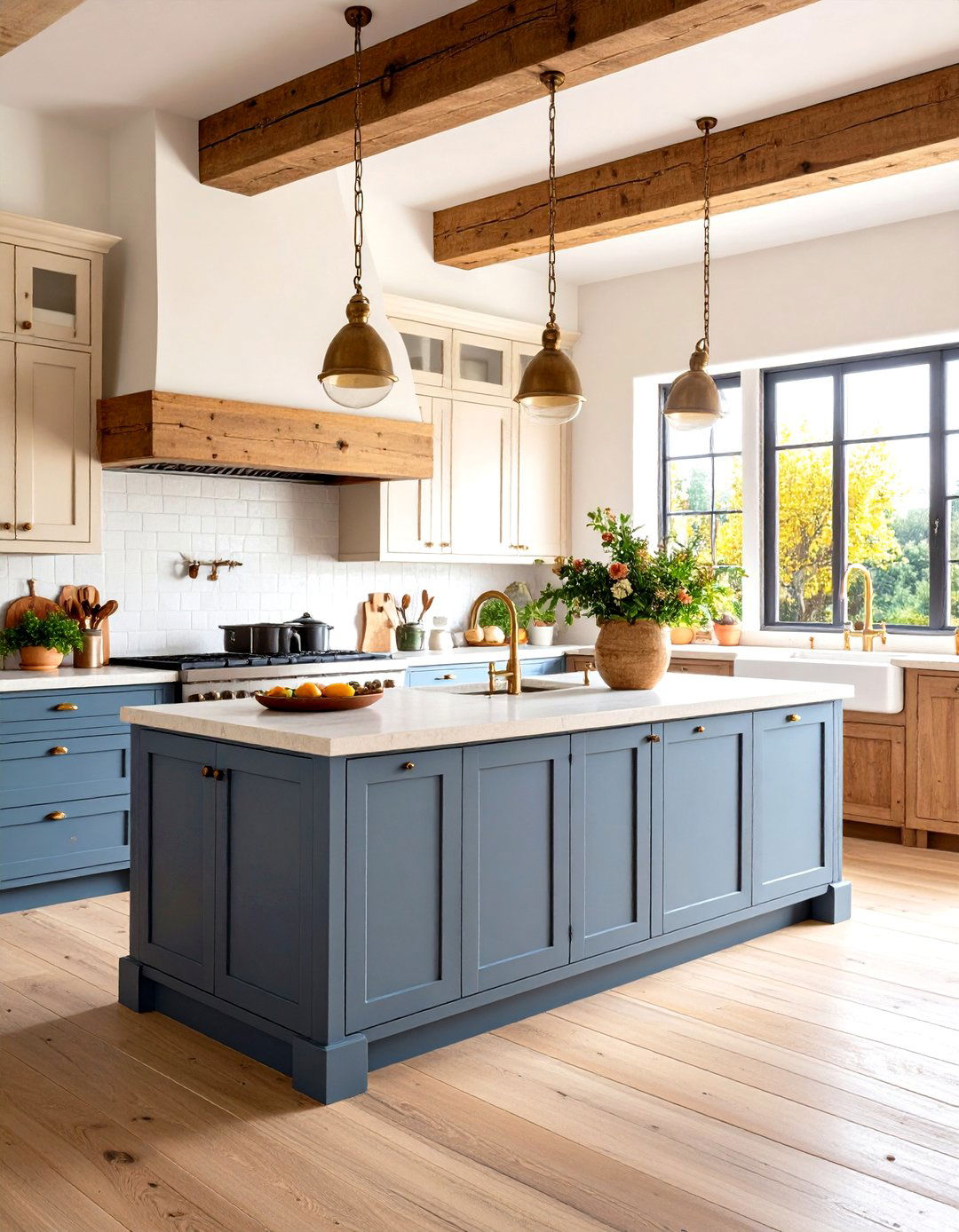 Italian Farmhouse Kitchen Design with Vintage Charm - 20 Italian Kitchen Design Ideas