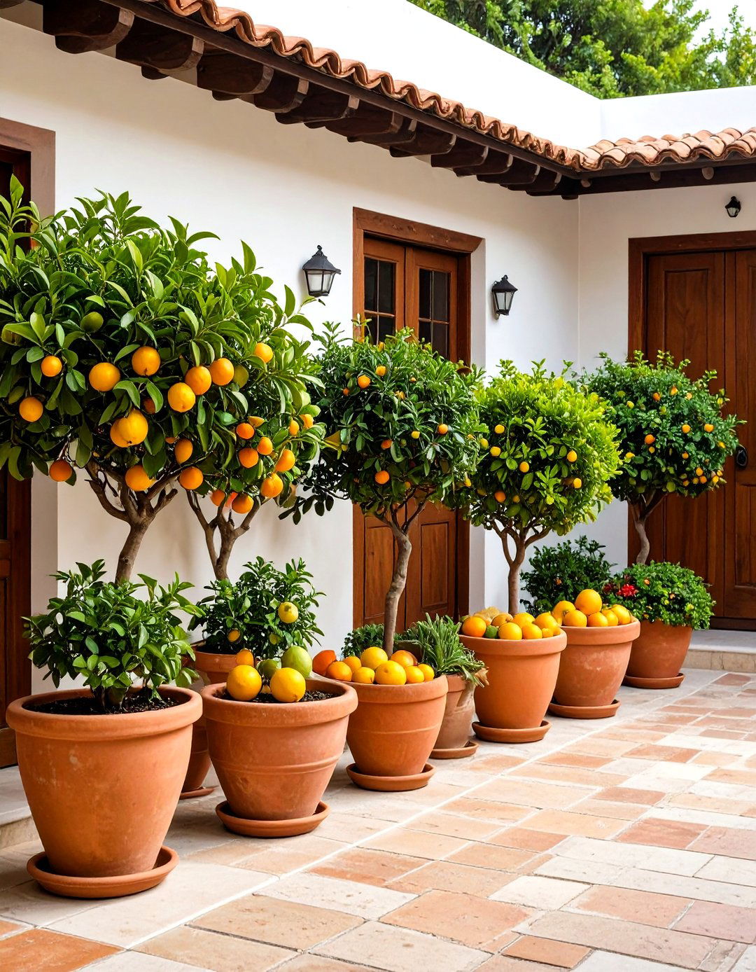 Italian Garden Citrus Tree Collections - 20 Italian Garden Design Ideas
