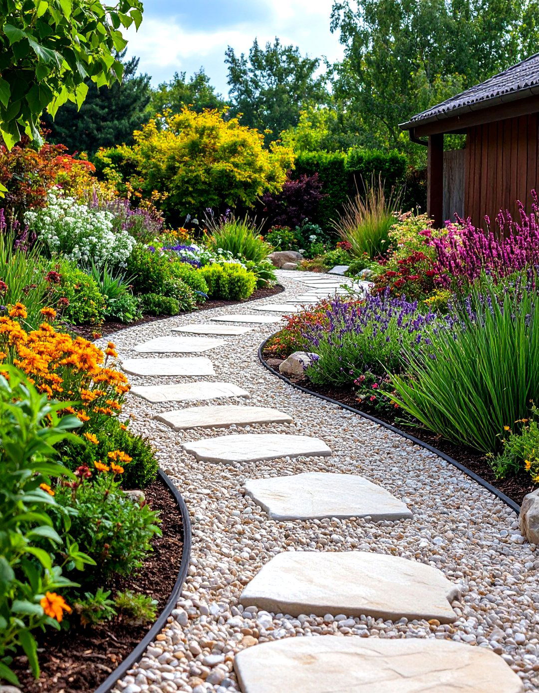 Italian Garden Gravel Pathway Systems - 20 Italian Garden Design Ideas