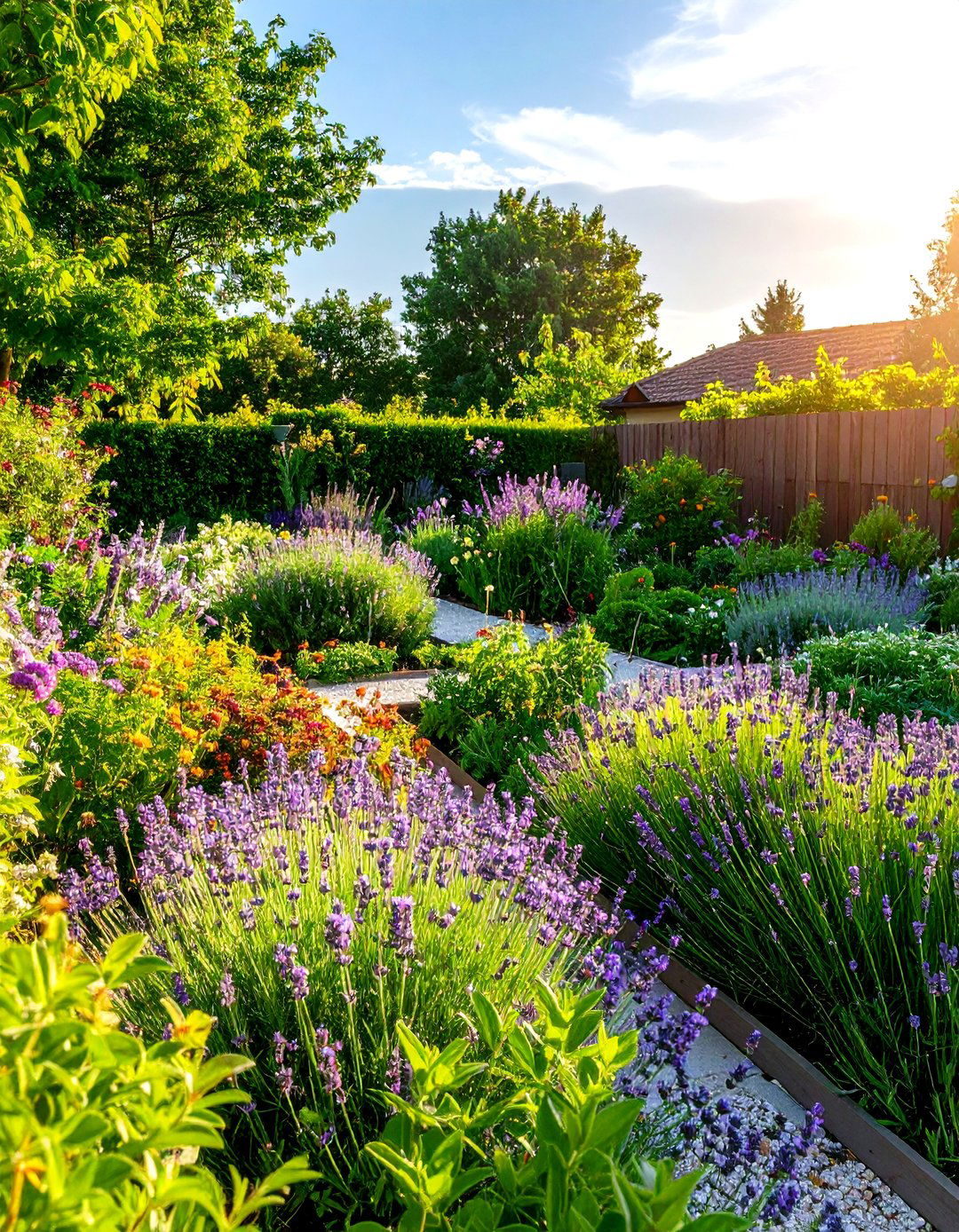 Italian Garden Mediterranean Herb Plantings - 20 Italian Garden Design Ideas