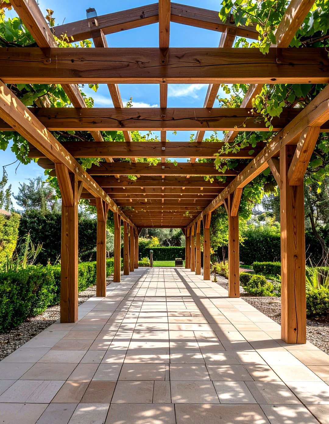 Italian Garden Pergola Structures - 20 Italian Garden Design Ideas