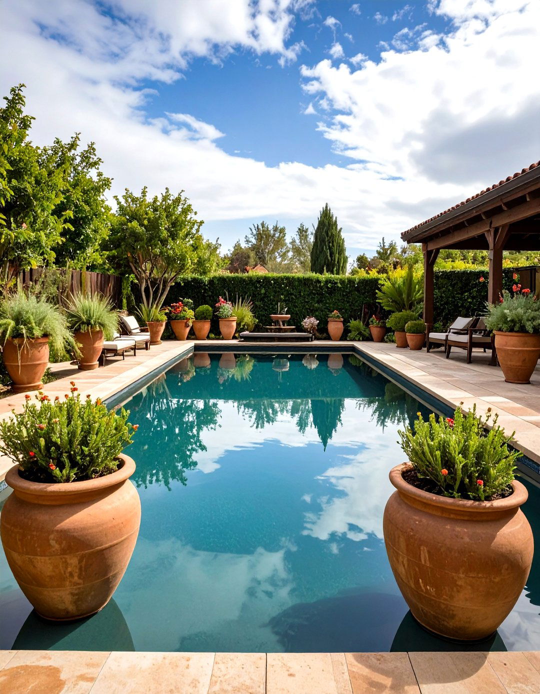 Italian Garden Reflecting Pool Features - 20 Italian Garden Design Ideas