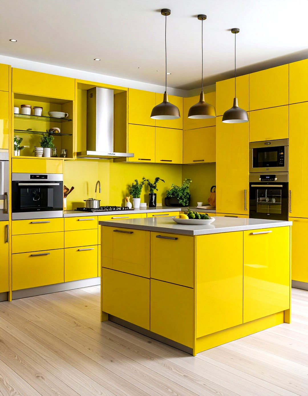 Italian Kitchen Design with Seamlessly Integrated Appliance Systems - 20 Italian Kitchen Design Ideas
