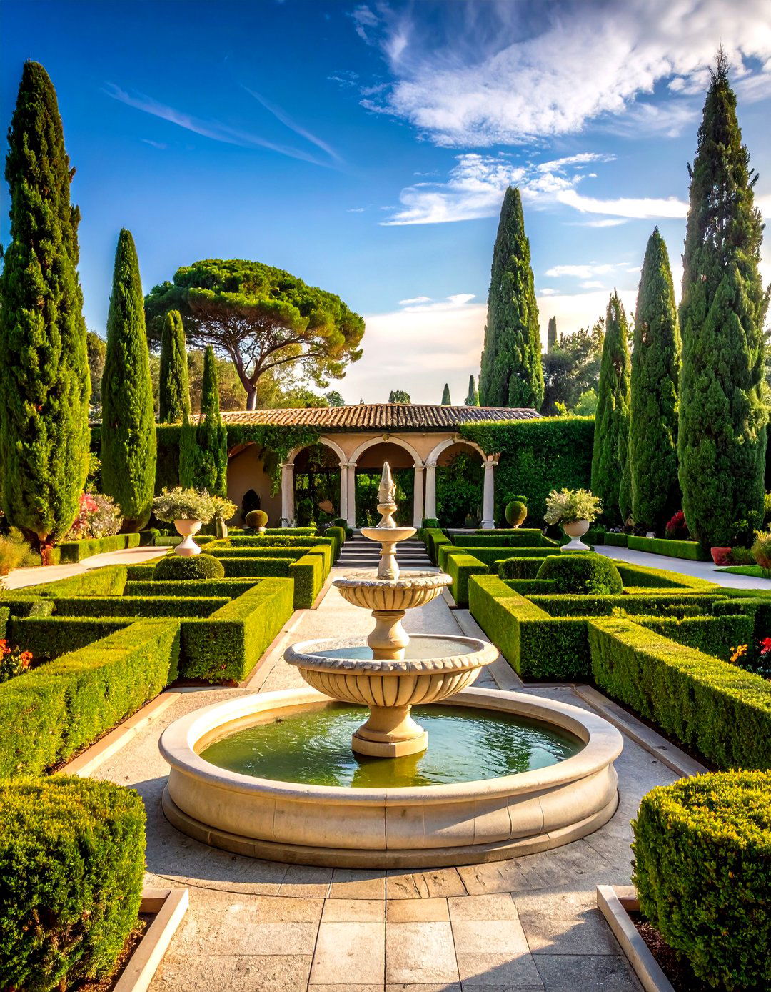 Italian Villa Mediterranean Garden - 20 Mediterranean Garden Ideas