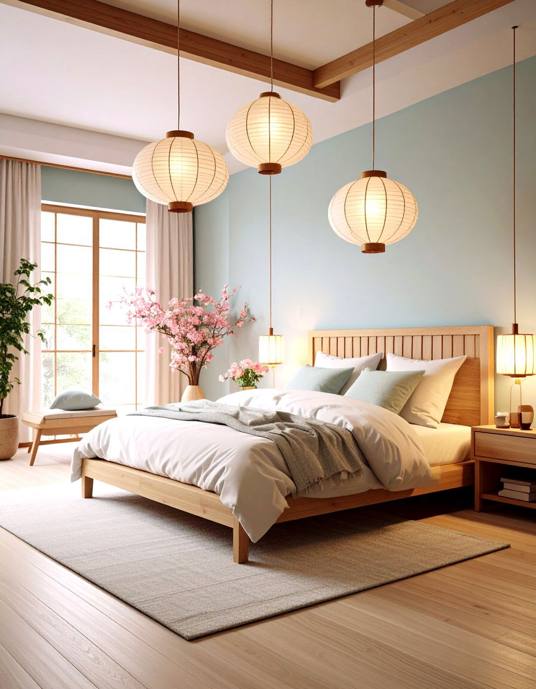 Japandi Bedroom Natural Lighting Solutions - 20 Japandi Bedroom Design Ideas